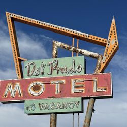 Del Prado Motel - Original classic sign