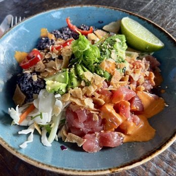 Eureka! - $13 Poke Bowl lunch - American Near Me - Woodland Hills, California