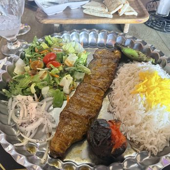 Caspian Sea Cuisine Restaurant - Fillet mignon kabob - Mediterranean Near Me - Mountain View, California