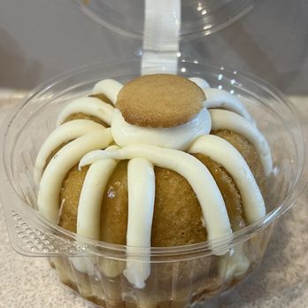 Nothing Bundt Cakes - Banana Pudding Bundt Cake made with Nilla - Desserts Near Me - Skokie, Illinois Nothing Bundt Cakes - Banana Pudding Bundt Cake made with Nilla - Desserts Near Me - Skokie, Illinois