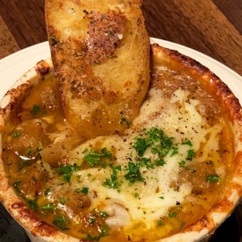 Oakside - So good! French Onion Soup - Seafood Near Me - Big Bear Lake, California Oakside - So good! French Onion Soup - Seafood Near Me - Big Bear Lake, California