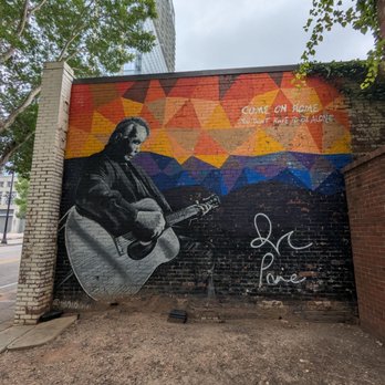 John Prine Mural - Public Art Near Me - Raleigh, North Carolina John Prine Mural - Public Art Near Me - Raleigh, North Carolina