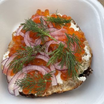 Courage Bagels - roe on sesame - Bagels Near Me - Los Angeles, California Courage Bagels - roe on sesame - Bagels Near Me - Los Angeles, California