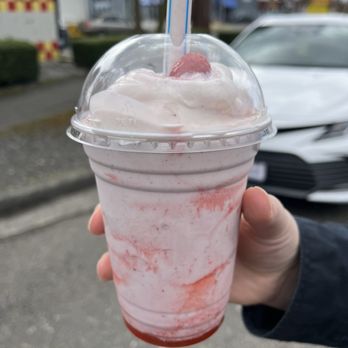 Burger Seoul - Very Strawberry Milkshake - Burgers Near Me - Tacoma, Washington
