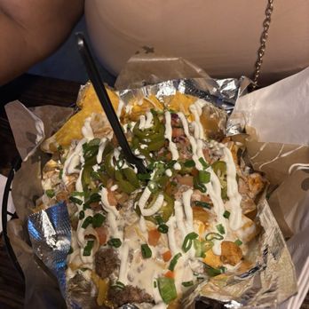 Bayou Beer Garden - Loaded nachos - Beer Gardens Near Me - New Orleans, Louisiana