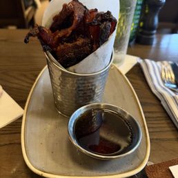 Bourbon Maple Candied Bacon Bourbon Maple Candied Bacon