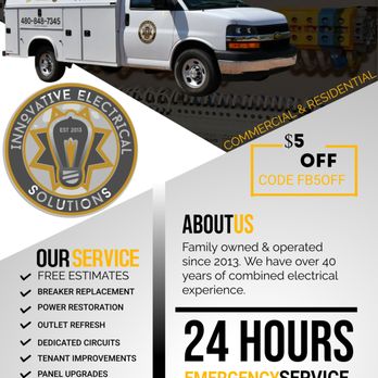 Innovative Electrical Solutions - $5 off with mention of this add - Electricians Near Me - Apache Junction, Arizona