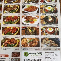 Menu part 2 Menu part 2
