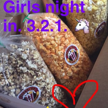 Royal Popcorn Factory - Chocolate drizzle, cheddar and butter+ bubbles= awesome girls night. - Popcorn Shops Near Me - Springfield, Virginia Royal Popcorn Factory - Chocolate drizzle, cheddar and butter+ bubbles= awesome girls night. - Popcorn Shops Near Me - Springfield, Virginia