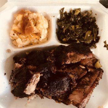 Eat It All BBQ - Chicken & Ribs with macaroni and cheese and collard greens. - Barbeque Near Me - Augusta, Georgia Eat It All BBQ - Chicken & Ribs with macaroni and cheese and collard greens. - Barbeque Near Me - Augusta, Georgia