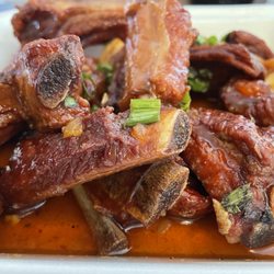 Spice It Up! - Garlic Fried Ribs...crunchy, sticky, tasty little things!!