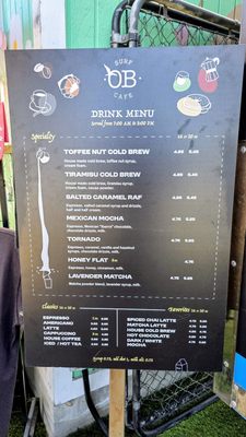 Menu photo 2 OB Surf Cafe San Diego, CA