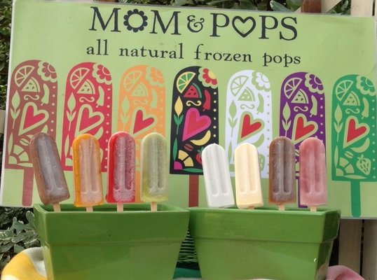 Mom & Pops All Natural Frozen Pops by null