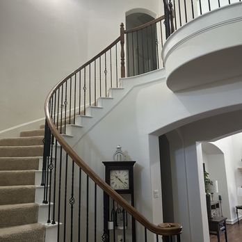 Bearcat Painting - Stairs and moldings - Painters Near Me - Aledo, Texas