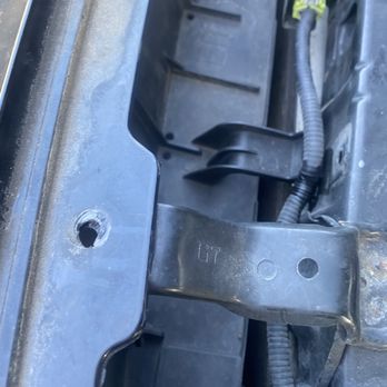 Tires Plus - Here is missing the screws or the clip. I'm not sure. - Tires Near Me - Stafford, Virginia