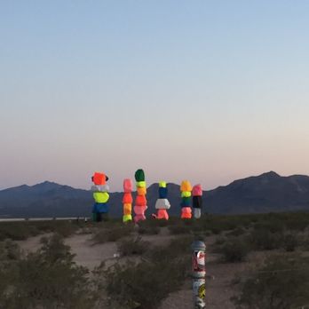 Seven Magic Mountains - Public Art Near Me - Las Vegas, Nevada