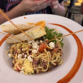 Parkhouse Eatery - Pan-Fried Linguini and Egg - Breakfast & Brunch Near Me - San Diego, California Parkhouse Eatery - Pan-Fried Linguini and Egg - Breakfast & Brunch Near Me - San Diego, California