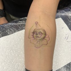 Born Free Tattoo Parlor - Complete free handed!