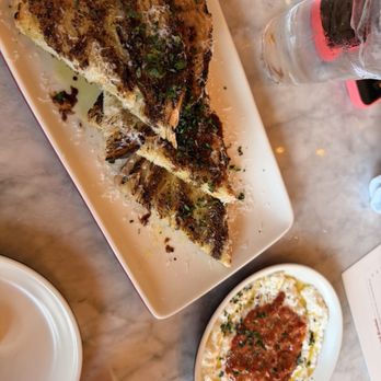 North Italia - Grilled bread with bomba style dip. - Italian Near Me - Brea, California
