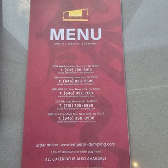 Emperor Dumpling - Asian Fusion Near Me - New York, New York