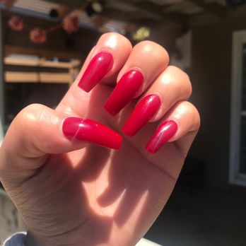 Pretty Nails - Royal red - Nail Salons Near Me - Fremont, California Pretty Nails - Royal red - Nail Salons Near Me - Fremont, California