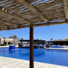 Lower pool and swim up bar Lower pool and swim up bar