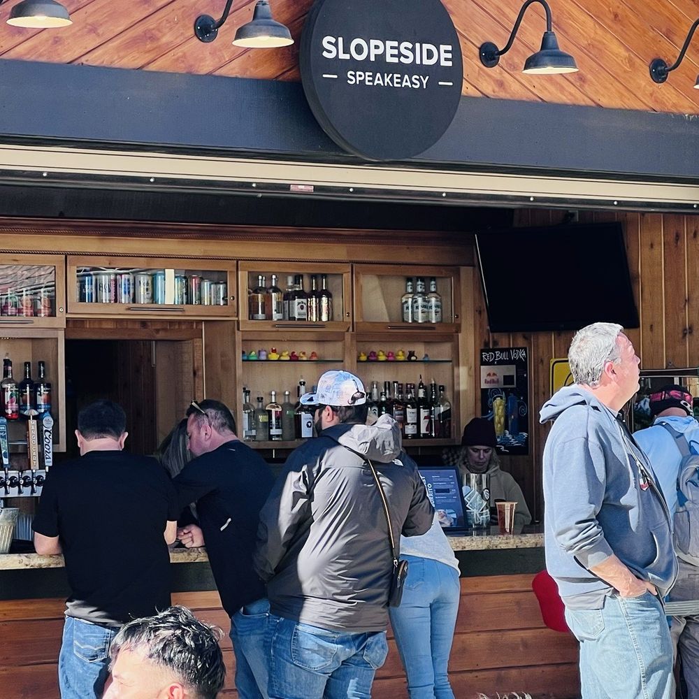 Slopeside Speakeasy - The bar for placing your order - Speakeasies Near Me - Big Bear Lake, California Slopeside Speakeasy - The bar for placing your order - Speakeasies Near Me - Big Bear Lake, California
