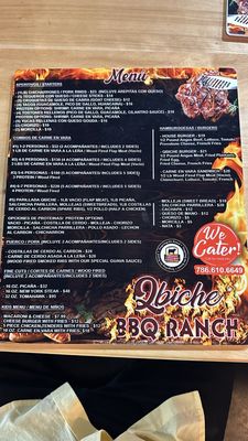 Menu photo 5 Qbiche BBQ Ranch Kendale Lakes, FL Menu photo 5 Qbiche BBQ Ranch Kendale Lakes, FL