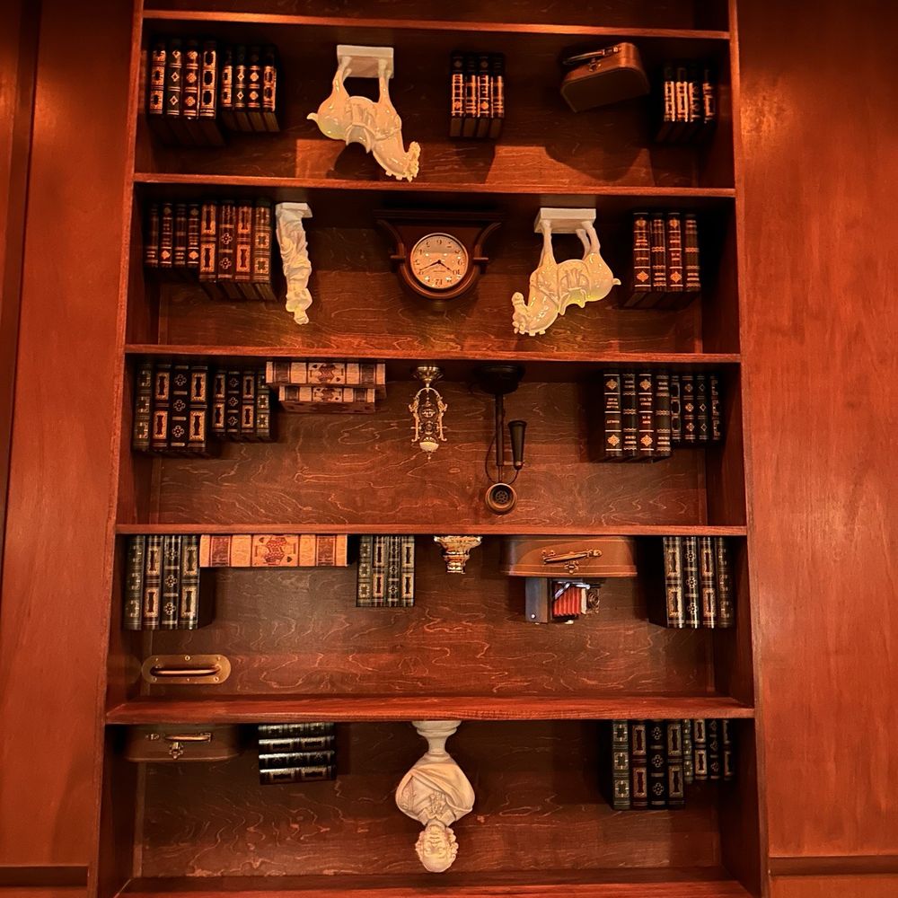 Cold Shoulder Bar - Upside down bookcase entrance from next door's Blue Collar bar. - Whiskey Bars Near Me - Los Angeles, California Cold Shoulder Bar - Upside down bookcase entrance from next door's Blue Collar bar. - Whiskey Bars Near Me - Los Angeles, California