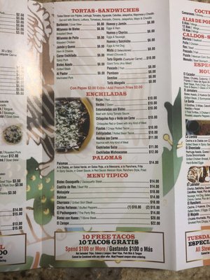 Menu photo 4 Cazadores Restaurant Perth Amboy, NJ
