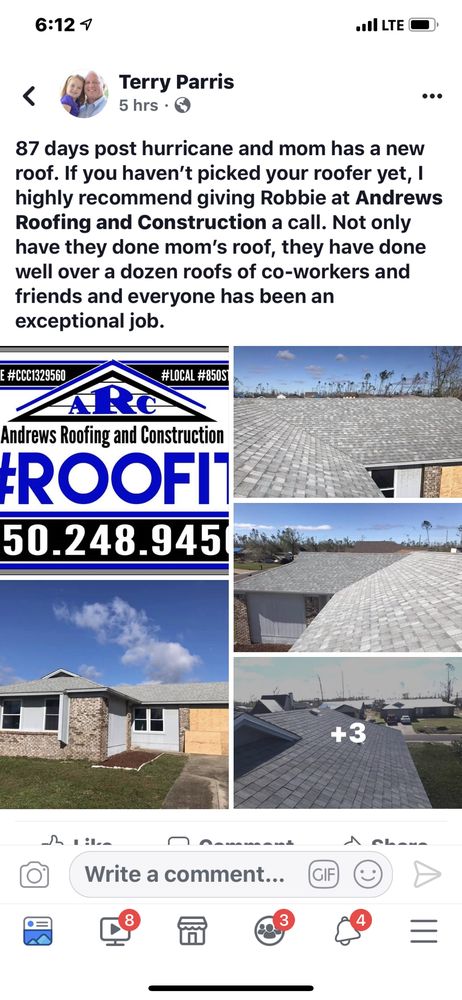 Slide of Andrews Roofing And Construction