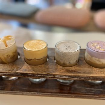 Drip Drip Coffeehouse - Coffee flight - Coffee & Tea Near Me - Seattle, Washington