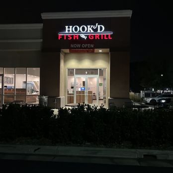 Hook’d Fish Grill - Entrance - Seafood Near Me - Chatsworth, California Hook’d Fish Grill - Entrance - Seafood Near Me - Chatsworth, California
