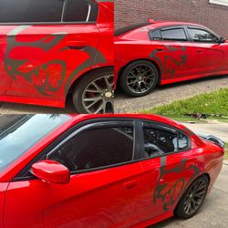 Hellcat Heads Decals