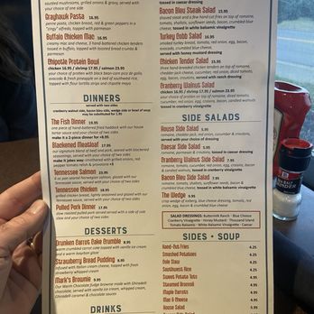 Copper Blue - Back of Menu - American Near Me - Milford, Ohio Copper Blue - Back of Menu - American Near Me - Milford, Ohio