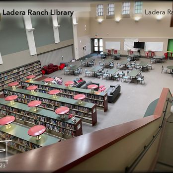 Ladera Ranch Library - This area is accessible to the public after 3pm. It is used by the students while school is in session. - Libraries Near Me - Ladera Ranch, California Ladera Ranch Library - This area is accessible to the public after 3pm. It is used by the students while school is in session. - Libraries Near Me - Ladera Ranch, California