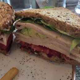 Huge turkey club! Huge turkey club!