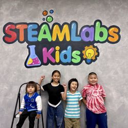 Mural wall of the lab! Kids love it!