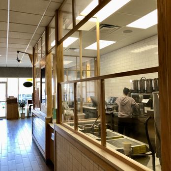 Yi Fang - a view of a restaurant kitchen through a window - Bubble Tea Near Me - Fairfax, Virginia Yi Fang - a view of a restaurant kitchen through a window - Bubble Tea Near Me - Fairfax, Virginia