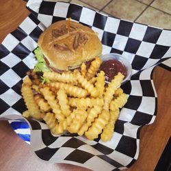 Green Chile Bacon Cheeseburger