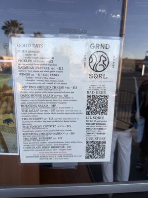 Menu photo 1 Grnd Sqrl Twentynine Palms, CA