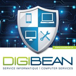 DigiBean - Nous offrons pour vos ordinateurs, vos téléphones intelligent et vos tablettes un service de réparation fiable et abordable.