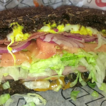 Schlotzsky's - 1/2 of original sandwhich on rye. - Delis Near Me - New Braunfels, Texas