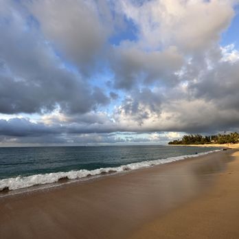 Haena Beach Park - Sunset at Haena beach - Parks Near Me - Kapaa, Hawaii