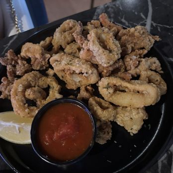 Ashlynn Distillery - Calamari. Quite different than other pics i've seen on yelp (much less and different texture). Just ok. - Distilleries Near Me - Morrisville, Pennsylvania Ashlynn Distillery - Calamari. Quite different than other pics i've seen on yelp (much less and different texture). Just ok. - Distilleries Near Me - Morrisville, Pennsylvania