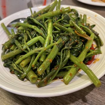 PappaRich - Sambal Water Spinach/Kang Kung - Malaysian Near Me - Houston, Texas