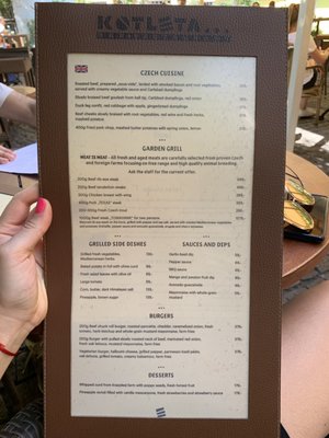 Menu photo 2 Kotleta Praha 1, PR
