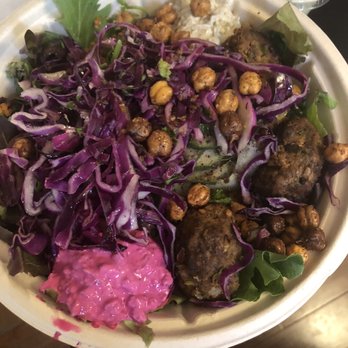 Mezeh - Lamb Kefta bowl - Mediterranean Near Me - California, Maryland Mezeh - Lamb Kefta bowl - Mediterranean Near Me - California, Maryland