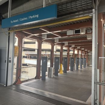 Bridgeport Station - Skybridge to casino (River Rock) parkade~ - Train Stations Near Me - Richmond, British Columbia