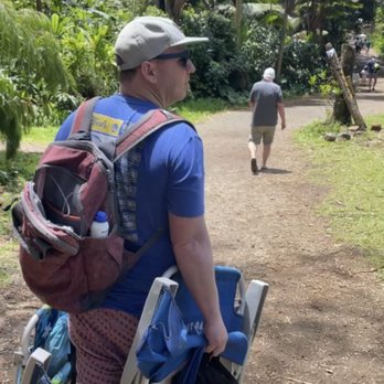 Twin Falls Trail - You can even bring chairs and sit right in the rocky areas - Hiking Near Me - Haiku, Hawaii Twin Falls Trail - You can even bring chairs and sit right in the rocky areas - Hiking Near Me - Haiku, Hawaii